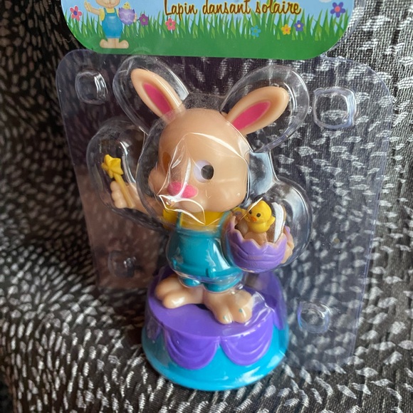 Solar Dancing Bunny Figurine - Multicolor - Picture 2 of 4